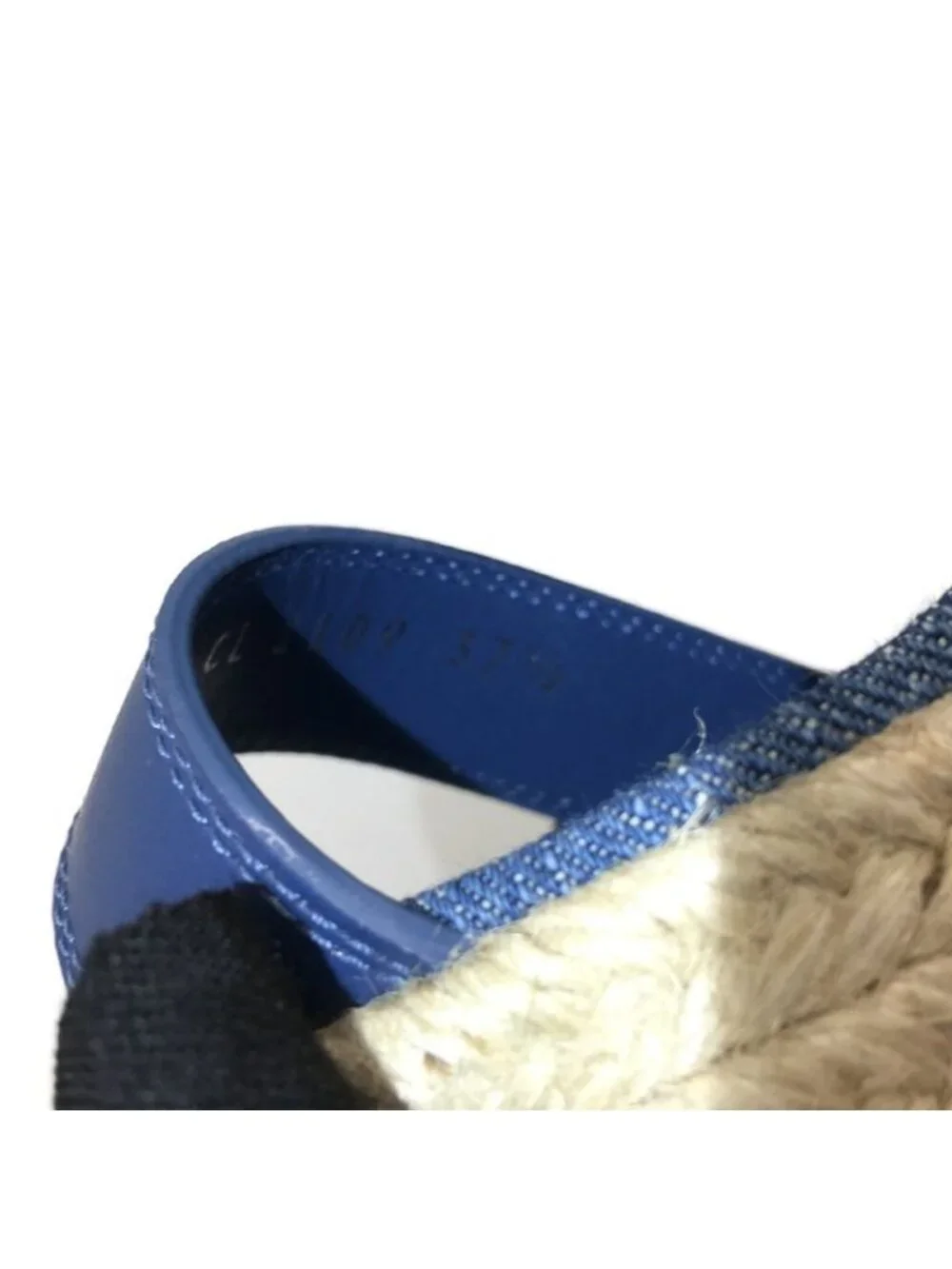 Louis Vuitton Sandals Wedge Sole Starboard Line Sky Blue